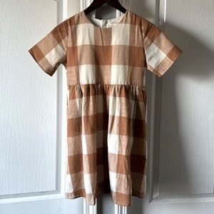 Roolee kids size 11-12 Buffalo Plaid dress
